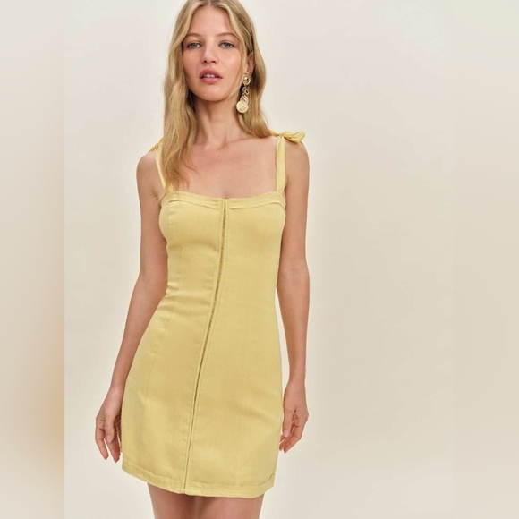 Reformation Dresses & Skirts - Reformation Dion Dress Yellow
